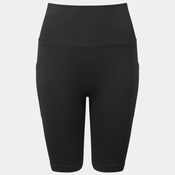 Women’s TriDri® ribbed seamless '3D Fit' cycle shorts Thumbnail