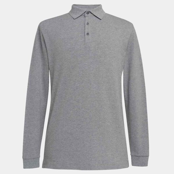 Brook Taverner Frederick Long Sleeve Polo Shirt Thumbnail