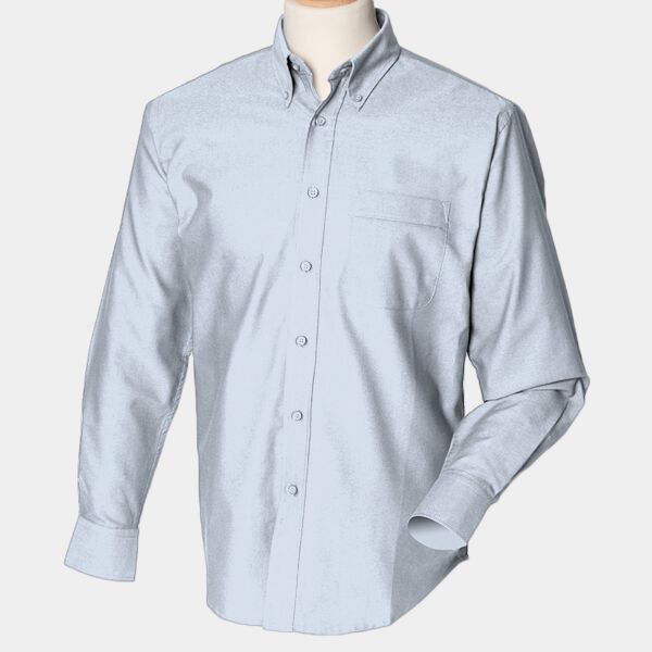 Henbury Long Sleeve Classic Oxford Shirt Thumbnail