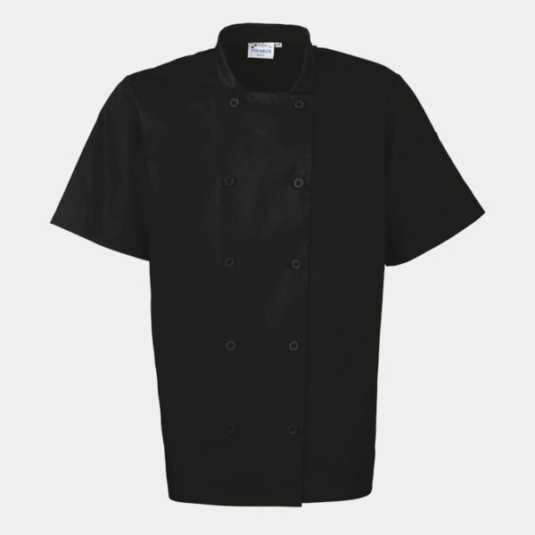 Premier Short Sleeve Chef's Jacket Thumbnail