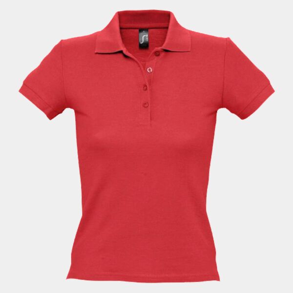 SOL'S Ladies People Cotton Piqué Polo Shirt Thumbnail