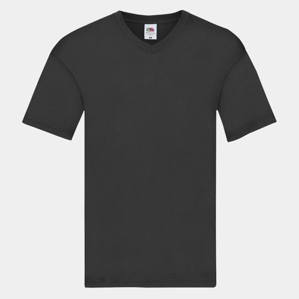 Fruit of the Loom Original V Neck T-Shirt Thumbnail