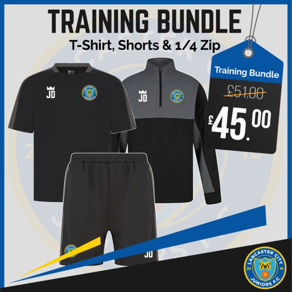 T Shirt, Shorts & 1/4 Zip Bundle Thumbnail