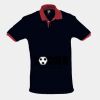 SOL'S Prince Contrast Cotton Piqué Polo Shirt Thumbnail