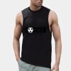High neck slash armhole vest Thumbnail