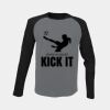 Long sleeve baseball t-shirt Thumbnail